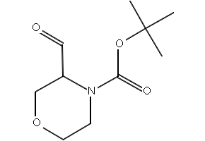 N-Boc-3-morpholinecarbaldehyde structure, CAS 833474-06-9