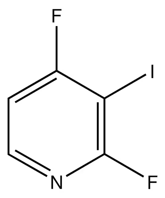 2,4-Difluoro-3-iodopyridine structure, CAS 837364-88-2