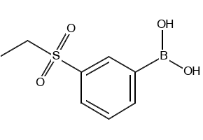 3-Ethylsulfonylphenylboronic acid structure, CAS 845870-47-5