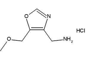 Oxazol-5-yl-methylamine hydrochloride structure, CAS 847491-00-3
