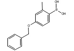 4-Benzyloxy-2-methylphenylboronic acid structure, CAS 847560-49-0