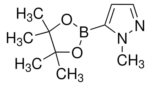 1-Methyl-1H-pyrazole-5-boronic acid pinacol ester structure, CAS 847818-74-0