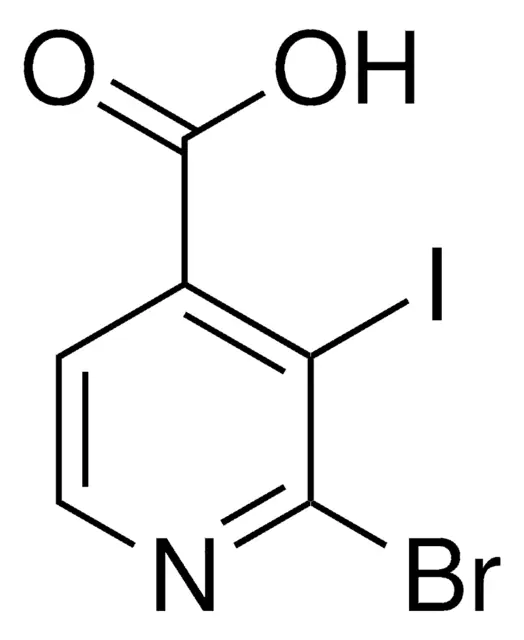 2-Bromo-3-iodoisonicotinic acid structure, CAS 848243-29-8