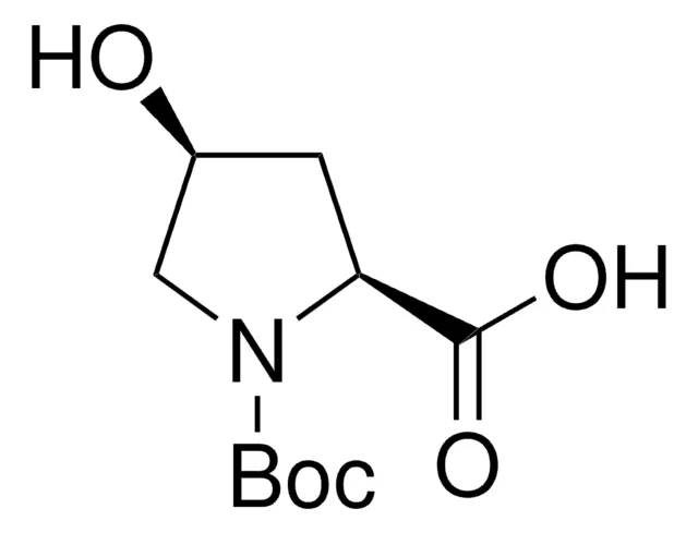 N-Tetradecanoyl-4-hydroxy-L-proline structure, CAS 848390-99-8