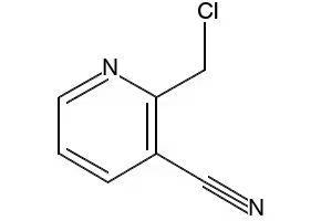 2-(Chloromethyl)-3-cyanopyridine structure, CAS 848774-96-9
