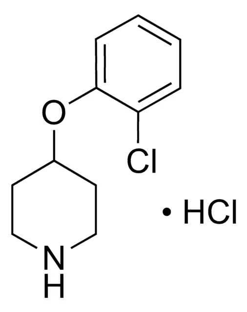 4-(2-Chlorophenoxy)piperidine hydrochloride structure, CAS 849107-20-6