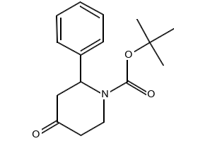 1-Boc-2-phenyl-4-piperidinone structure, CAS 849928-30-9