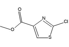 Methyl 2-chloro-4-thiazolecarboxylate structure, CAS 850429-61-7