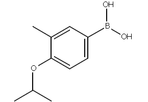 4-Isopropoxy-3-methylphenylboronic acid structure, CAS 850568-09-1