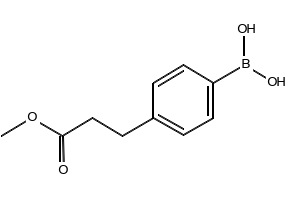 4-(2-Methoxycarbonylethyl)phenylboronic acid structure, CAS 850568-44-4