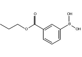 3-(Propoxycarbonyl)phenylboronic acid structure, CAS 850568-78-4