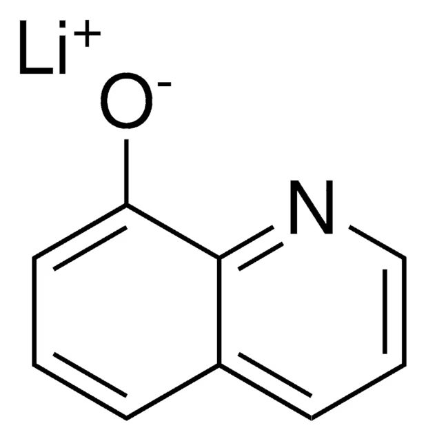 8-Hydroxyquinolinolato-lithium structure, CAS 850918-68-2