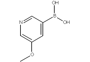 5-Methoxypyridine-3-boronic acid structure, CAS 850991-69-4