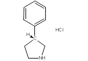 (R)-3-Phenylpyrrolidine hydrochloride structure, CAS 851000-46-9