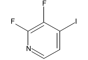 2,3-Difluoro-4-iodopyridine structure, CAS 851386-34-0