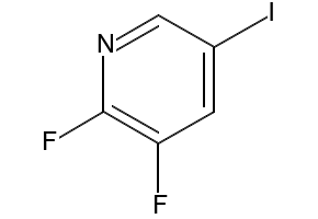 5-Iodo-2,3-difluoropyridine structure, CAS 851386-35-1