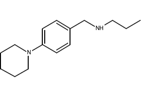 N-(4-Piperidin-1-ylbenzyl)-N-propylamine structure, CAS 852180-56-4