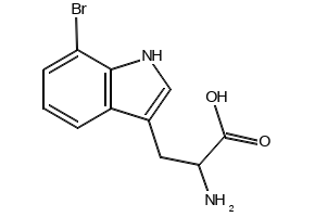 7-Bromotryptophan structure, CAS 852391-45-8