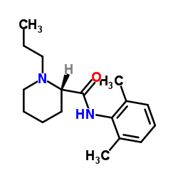 Ropivacaine mesylate structure, CAS 854056-07-8
