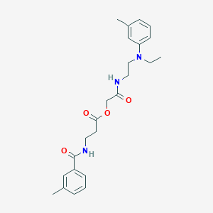 6-Chloro-2-(perfluoroethyl)benzimidazole structure, CAS 58457-67-3
