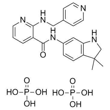 Motesanib diphosphate structure, CAS 857876-30-3