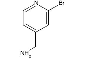 2-Bromopyridine-4-methanamine structure, CAS 858362-82-0