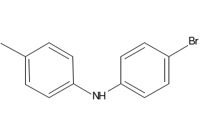 N-(4-Bromophenyl)-4-methylbenzenamine structure, CAS 858516-23-1