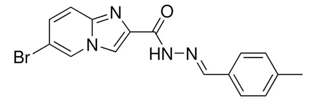 6-Bromo-2-(4-methylphenyl)imidazo[1,2-a]pyridine structure, CAS 858516-70-8