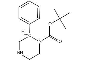 N-1-Boc-2-Phenylpiperazine structure, CAS 859518-32-4