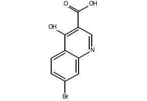 7-Bromo-4-hydroxy-3-quinolinecarboxylic acid structure, CAS 860205-92-1