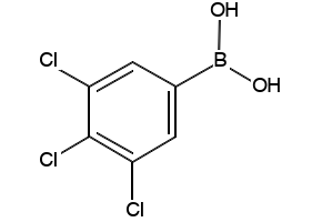 3,4,5-Trichlorophenylboronic acid structure, CAS 862248-93-9