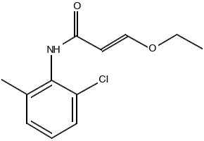 (E)-N-(2-Chloro-6-methylphenyl)-3-ethoxyacrylamide structure, CAS 863127-76-8