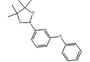 Phenoxyphenyl-3-boronic acid pinacol ester structure, CAS 864772-18-9