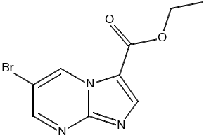 6-Bromoimidazo[1,2-a]pyrimidine structure, CAS 865156-68-9
