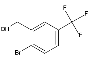 2-Bromo-5-(trifluoromethyl)benzyl alcohol structure, CAS 869725-53-1