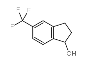 2,3-Dihydro-5-(trifluoromethyl)-1H-inden-1-ol structure, CAS 869725-57-5