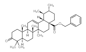 Ursonic acid benzyl ester structure, CAS 869788-71-6