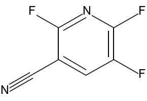 3-Cyano-2,5,6-trifluoropyridine structure, CAS 870065-73-9