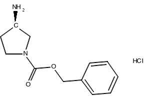 (R)-1-Cbz-3-Aminopyrrolidine hydrochloride structure, CAS 870621-17-3