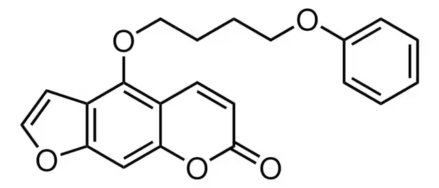 5-(4-Phenoxybutoxy)psoralen structure, CAS 870653-45-5