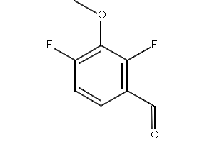 2,4-Difluoro-3-methoxybenzaldehyde structure, CAS 870837-66-4