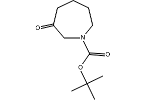 1-Boc-3-oxoazepane structure, CAS 870842-23-2