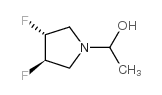 (3R,4R)-3,4-Difluoropyrrolidin-1-ylethanol structure, CAS 871822-43-4