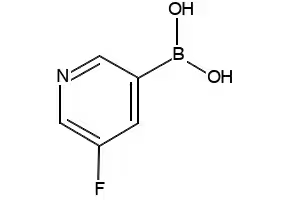 5-Fluoropyridin-3-ylboronic acid structure, CAS 872041-86-6
