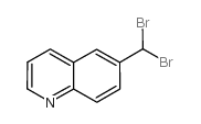 6-(Dibromomethyl)quinoline structure, CAS 872264-38-5