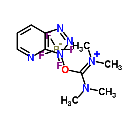 2-(7-Azabenzotriazole-1-yl)-1,1,3,3-tetramethyluronium tetrafluoroborate structure, CAS 873798-09-5