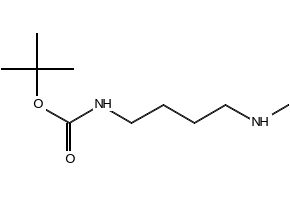 tert-Butyl 4-(methylamino)butylcarbamate structure, CAS 874831-66-0