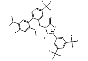 Anacetrapib structure, CAS 875446-37-0