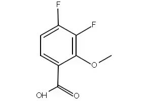 3,4-Difluoro-2-methoxybenzoic acid structure, CAS 875664-52-1