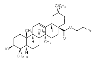 2-Bromoethyl oleanolate structure, CAS 875753-08-5